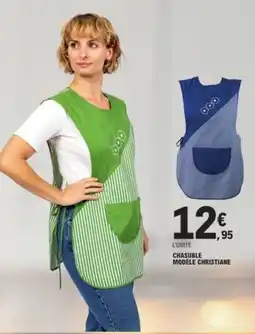 E.Leclerc Chasuble modèle christiane offre