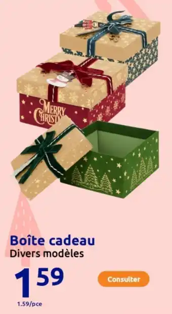 Action Boîte cadeau offre