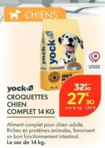 Point Vert YOCK Croquettes chien complet offre
