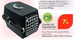 Point Vert Caisse de transport offre