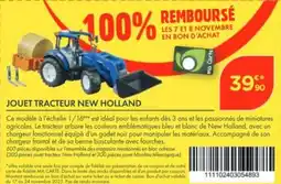 Point Vert Jouet tracteur new holland offre