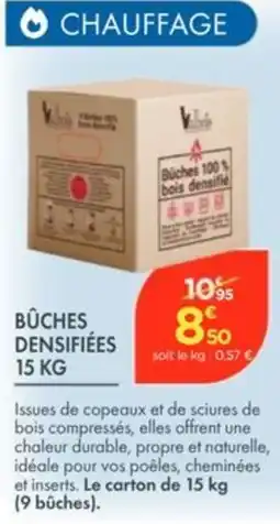 Point Vert Bûches densifiées offre