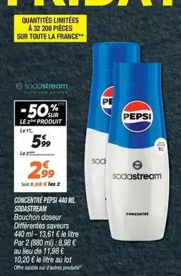 Netto Sodastream - concentre pers offre