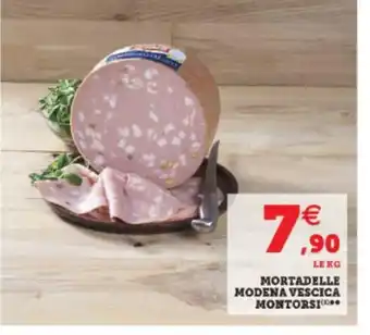 Super U Mortadelle Modena Vescica offre