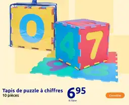 Action Tapis de puzzle à chiffres 10 pièces offre