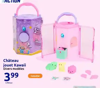 Action Château jouet Kawaii offre