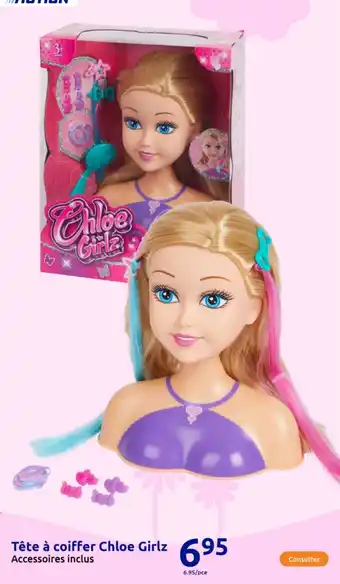 Action Tête à coiffer Chloe Girlz offre