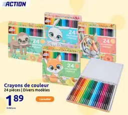 Action Crayons de couleur offre
