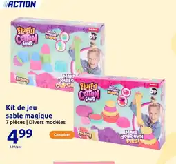 Action Kit de jeu sable magique offre