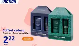 Action Coffret cadeau offre