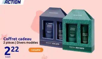 Action Coffret cadeau offre