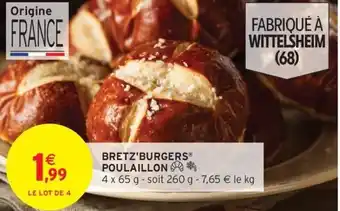 Intermarché Hyper Bretz'burgers poulaillon offre
