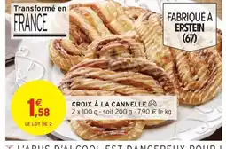 Intermarché Hyper Croix à la cannelle offre