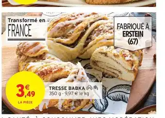 Intermarché Hyper Tresse babka offre