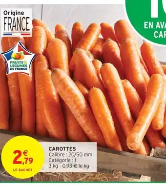 Intermarché Hyper Carottes offre