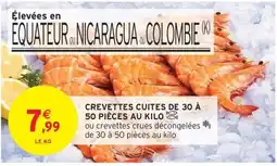 Intermarché Hyper Crevettes cuites offre