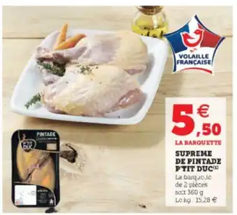 Super U Supreme de Pintade offre