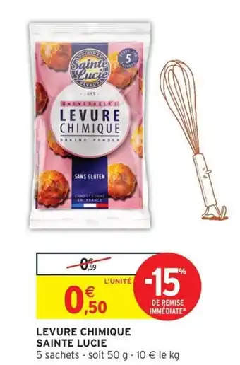 Intermarché Hyper SAINTE LUCIE Levure chimique offre