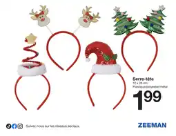 Zeeman Serre-tête offre