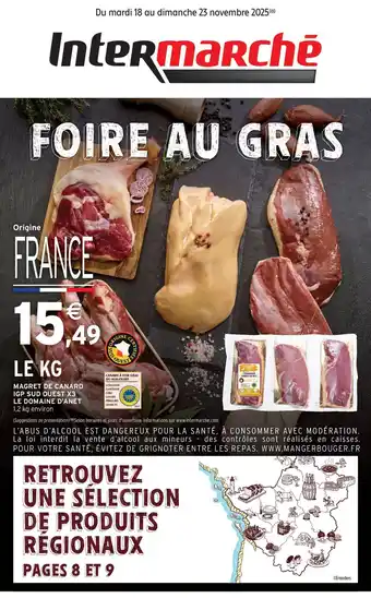 Magret de canard igp sud ouest x3 le domaine d'anet