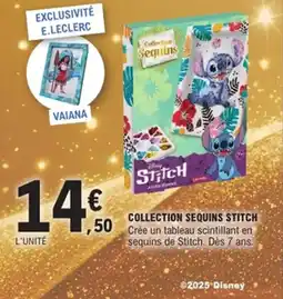 E.Leclerc STITCH Collection sequins offre