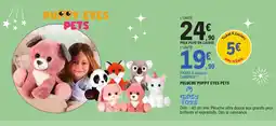 E.Leclerc GIPSY TOYS Peluche puppy eyes pets offre