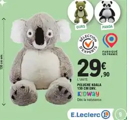 E.Leclerc KIDWAY Peluche koala offre