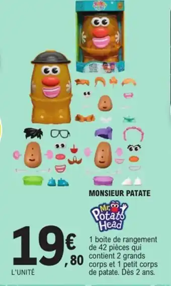 E.Leclerc MR POTATO HEAD Monsieur patate offre