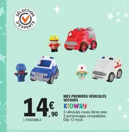 E.Leclerc KIDWAY Mes premiers véhicules secours offre