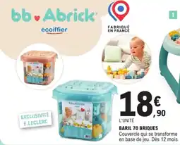 E.Leclerc Baril 70 briques offre