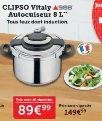 Clipso Vitaly Autocuiseur 8L