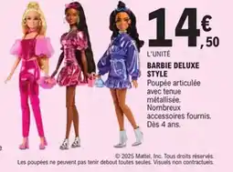 E.Leclerc Barbie deluxe style offre