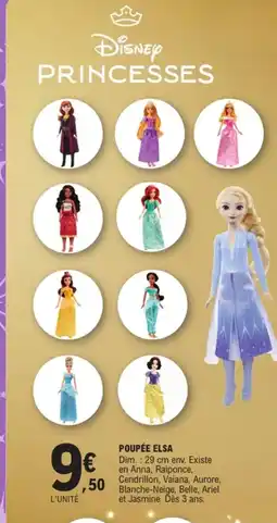 E.Leclerc Poupée elsa offre