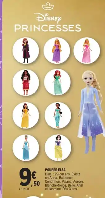 E.Leclerc Poupée elsa offre