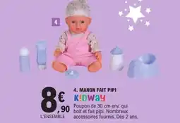 E.Leclerc KIDWAY Manon fait pipi offre