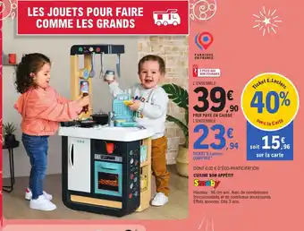 E.Leclerc SMOBY Cuisine bon appétit offre