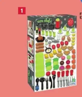 E.Leclerc ECOIFFIER Dinette 100 pièces offre