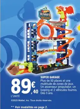 E.Leclerc Super garage offre
