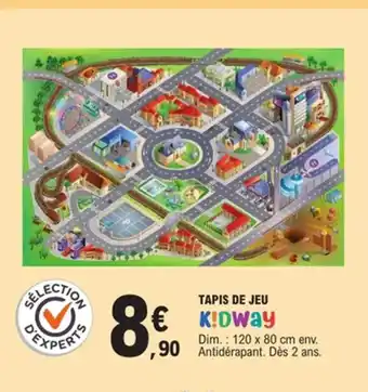 E.Leclerc KIDWAY Tapis de jeu offre