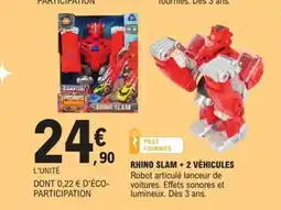 E.Leclerc Rhino slam + 2 véhicules offre