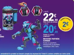 E.Leclerc Mutators panthère iconique offre