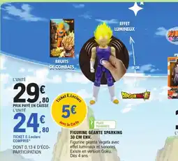 E.Leclerc Figurine géante sparking offre