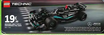 E.Leclerc LEGO TECHNIC Mercedes-amg f1 w14 e performance pull-back offre