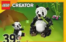 E.Leclerc LEGO CREATOR La famille de pandas offre