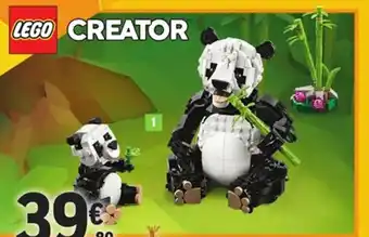 E.Leclerc LEGO CREATOR La famille de pandas offre