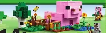 E.Leclerc LEGO MINECRAFT Le camp de banane et mecano offre