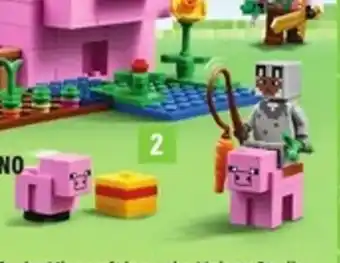 E.Leclerc LEGO MINECRAFT La maison de porcelet offre