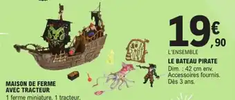 E.Leclerc Le bateau pirate offre