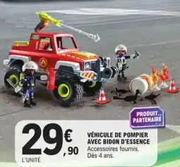 E.Leclerc Véhicule de pompier avec bidon d'essence offre