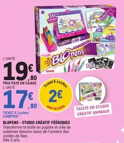 E.Leclerc Blopens - studio créatif féériques offre